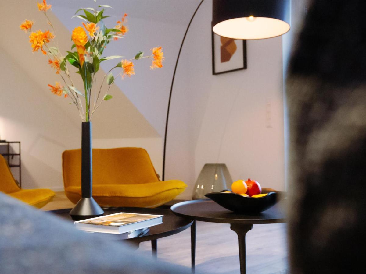 Lio Suite Design Apartment Balkon Terrasse Parken Fur 4 Personen Bad Salzuflen Buitenkant foto